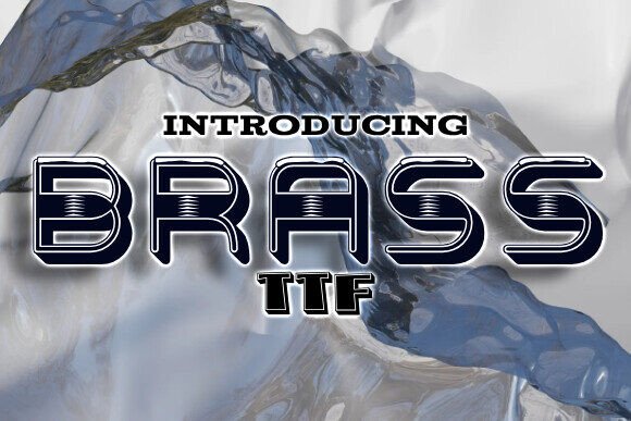 Brass Font: Elevating Campaign Visuals with Elegant Type