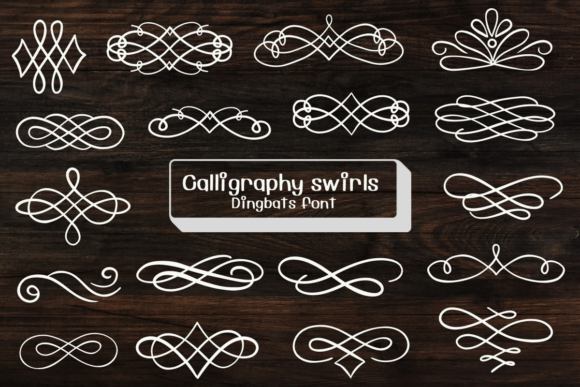 Calligraphy Swirls Font: Elevating Small Business Branding