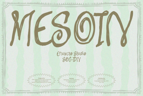 Discover Mesoin: A Whimsical Font for Creative Web Design