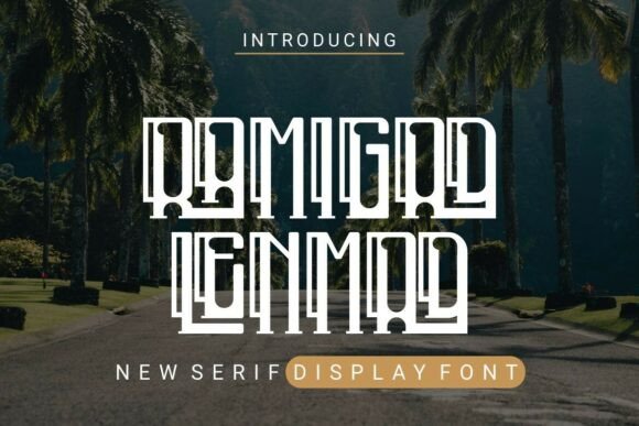Discover the Elegance of Ramigad Lenmad Font
