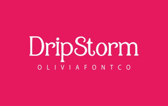Dripstorm Font: Elevating Small Business Branding