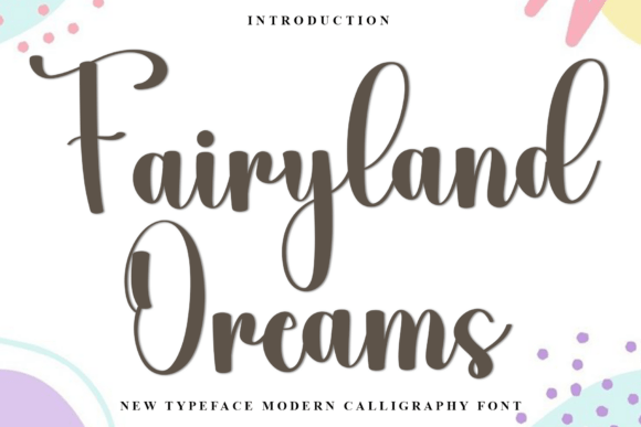 Fairyland Dreams: A Festive and Merry Script Handwritten Font