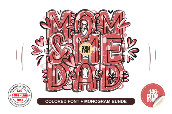 Love Batik Font for Editorial Design and Colorful Layouts