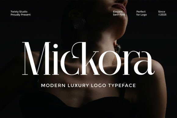 Mickora: The Elegant Serif Font for Premium Editorial Design