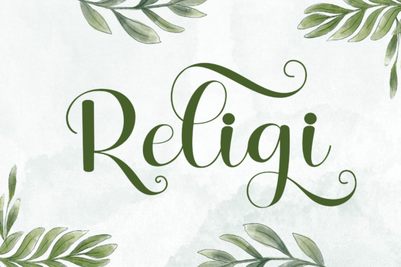 Religi: A Timeless Handwritten Font for Makers