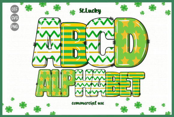St.lucky Font: Festive Typography for Campaign Visuals