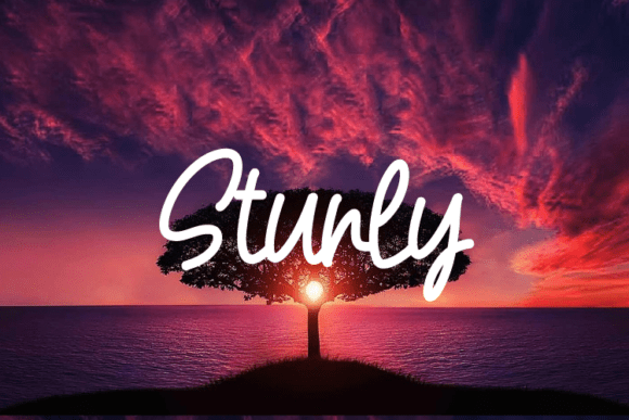 Sturly: Elevate Your Brand with a Modern and Elegant Font