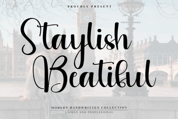 Stylish Beatiful: A Handwritten Font for Creative Branding