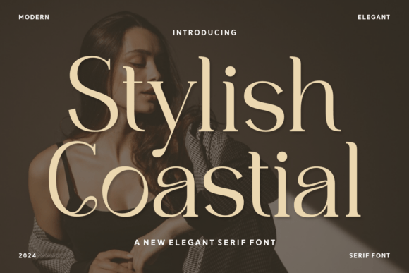 Stylish Coastial: A Serif Font for Elegant Handmade Creations