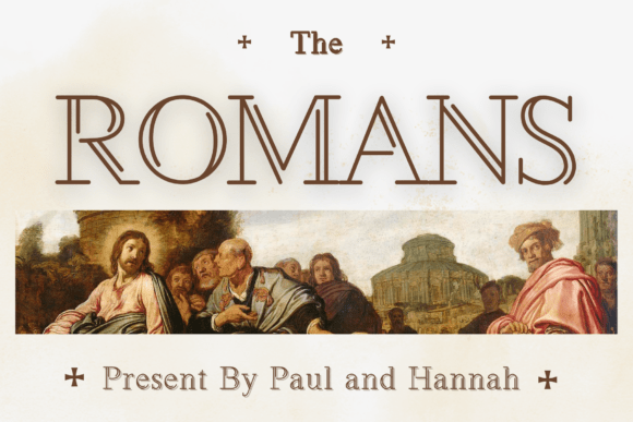 The Romans: A Majestic Serif Font for Elegant Campaigns
